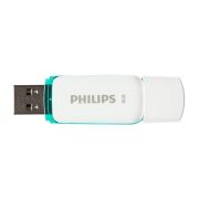 PHILIPS  8GB USB Bellek, 2.0 Snow Yeşil/Beyaz - FM08FD70B/00