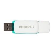 PHILIPS  8GB USB Bellek, 2.0 Snow Yeşil/Beyaz - FM08FD70B/00