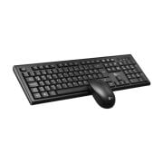 Lenovo Lecoo KW200 Kablosuz Klavye & Mouse Set Q Siyah