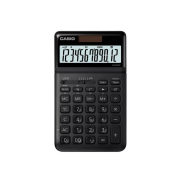 Casio JW-200SC-BK 12 Haneli Masaüstü Hesap Makinesi - Siyah
