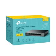Tp-Link LS106LP 6 Port 10/100 Mbps 4 Port Poe+ 10/100 Mbps Switch Metal Kasa