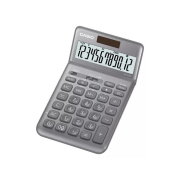 Casio JW-200SC-GY 12 Haneli Masaüstü Hesap Makinesi - Gri