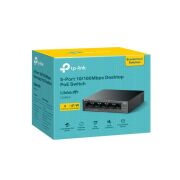 Tp-Link LS105LP 4 Port Poe+ 10/100 Mbps Switch Metal Kasa