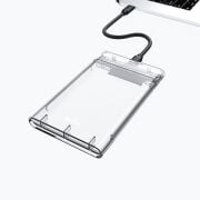 Netac 2.5'' Şeffaf Disk Kutusu Sata to USB 3.0 HDD - NT07WH11-30B0