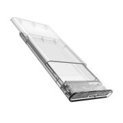 Netac 2.5'' Şeffaf Disk Kutusu Sata to USB 3.0 HDD - NT07WH11-30B0
