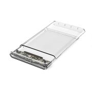 Netac 2.5'' Şeffaf Disk Kutusu Sata to USB 3.0 HDD - NT07WH11-30B0