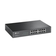 Tp-Link TL-SG1016D - 16 Port 10/100/1000 Mbps Gigabit Switch, Rack Mount