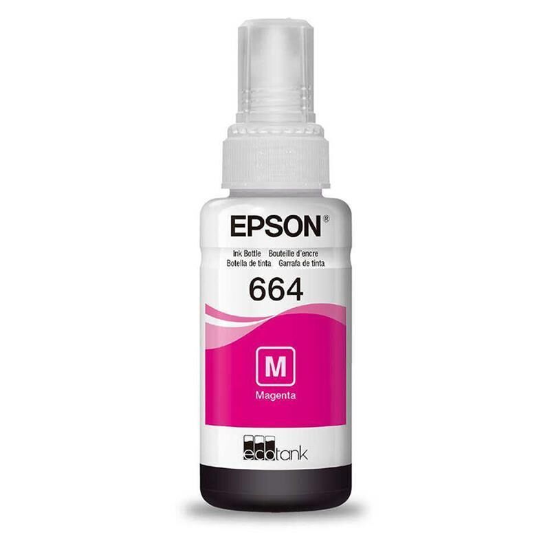 Epson Mürekkep Orj. T664 Magenta 70ml - C13T66434A
