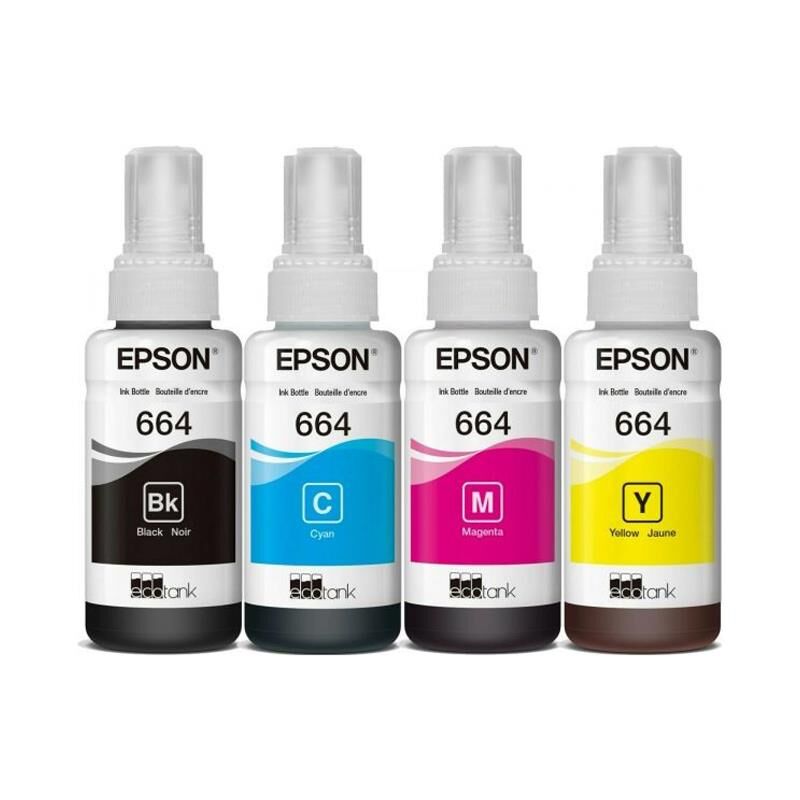 Epson Mürekkep Orj. T664 4 Lü Multipack Set - C13T66464A