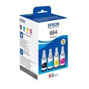 Epson Mürekkep Orj. T664 4 Lü Multipack Set - C13T66464A