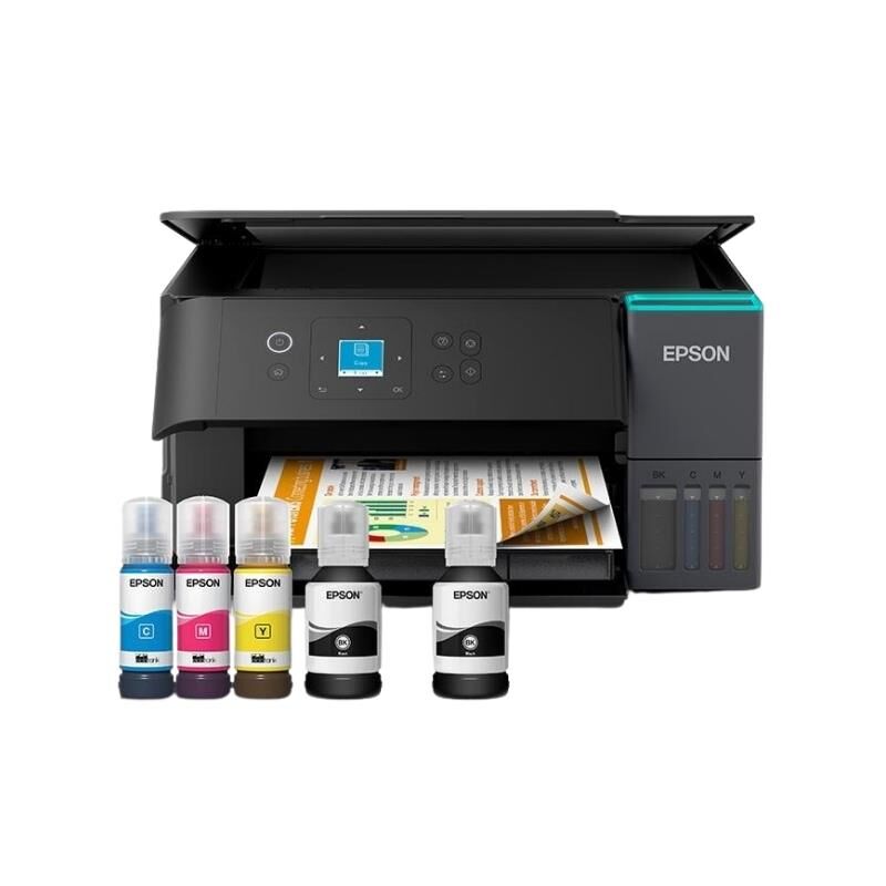 Epson L4360 Renkli Mürekkep Tanklı Yazıcı, Tarayıcı, Fotokopi, Wi-Fi, Dubleks, Siyah