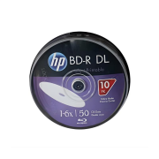 HP Blu-Ray BD-R DL 6X 50GB 10 Lu Cake Box (Printable)