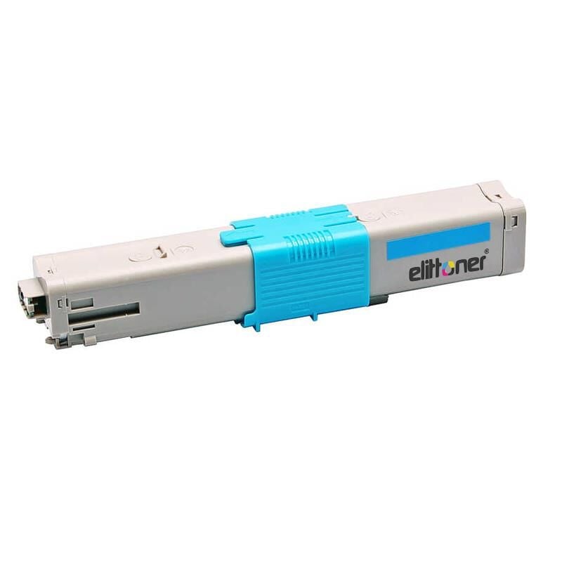 Elittoner OKI C310, C330, C331, C510, C511, C530, C531, MC351, MC352, MC361, MC362, MC561, MC562, 44469716, Cyan (2K)