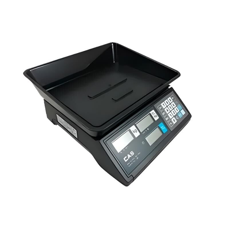 CAS ER-JR 30 KG RS232 Boyunsuz Online Terazi + Plastik Cukur Kefe