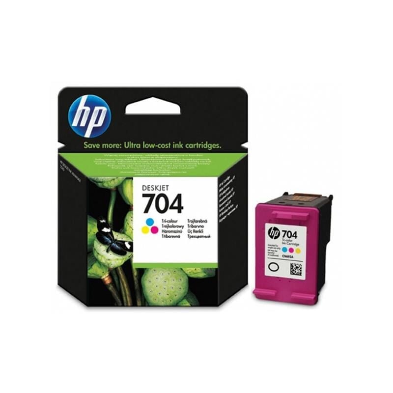 HP 704 Color Renkli Kartuş CN693AE