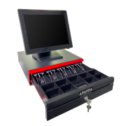 Afanda Para Çekmecesi, Metal Kasa, 5 Kağıt, 8 Madeni Para Bölümlü