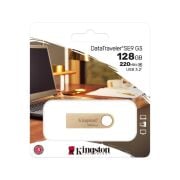 Kingston 128GB Metal USB 3.2 SE9 G3 Flash Bellek - DTSE9G3/128GB