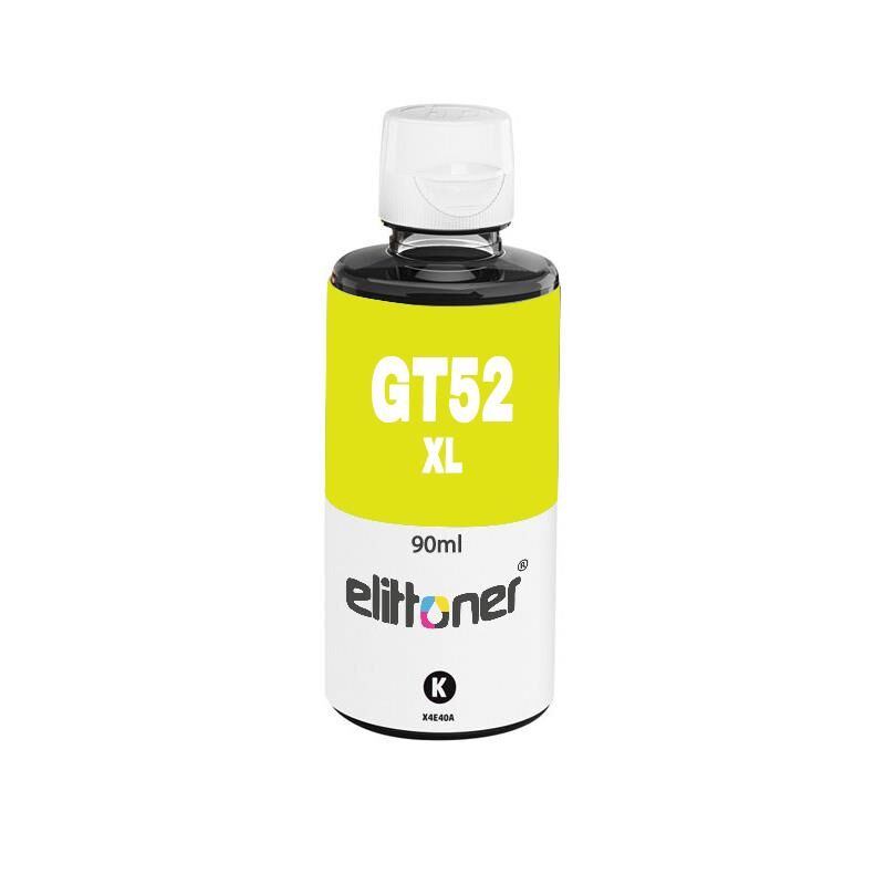 Elittoner HP Mürekkep GT52XLY, M0H56AE, Yellow 70ml