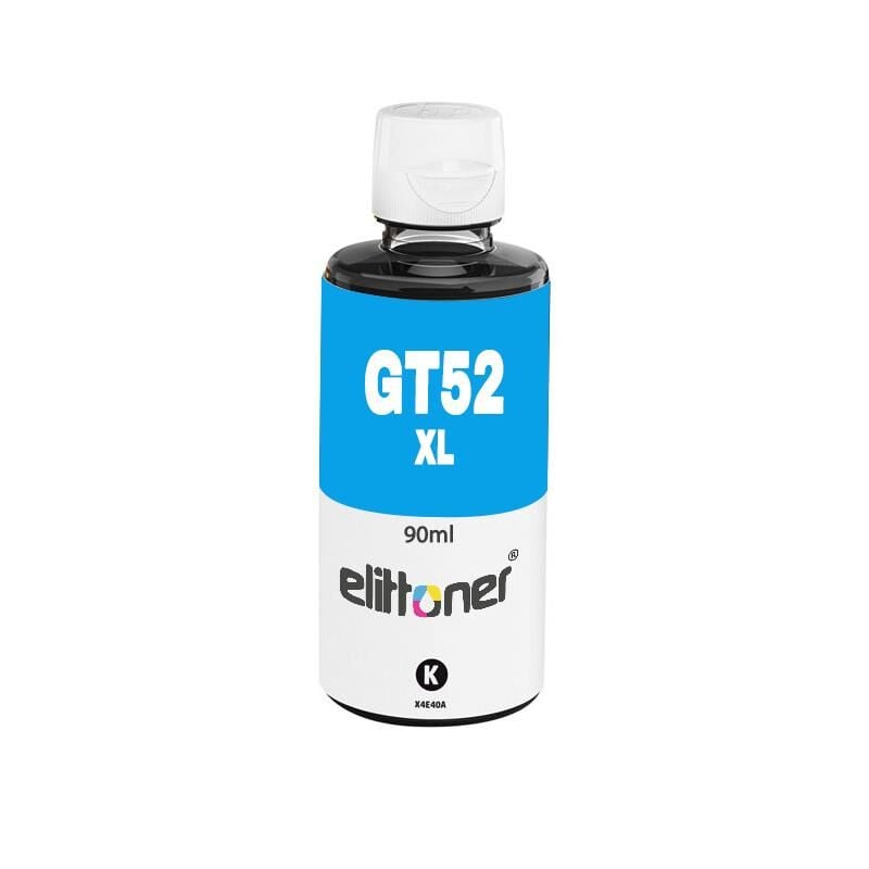 Elittoner HP Mürekkep GT52XLC, M0H54AE, Cyan 70ml