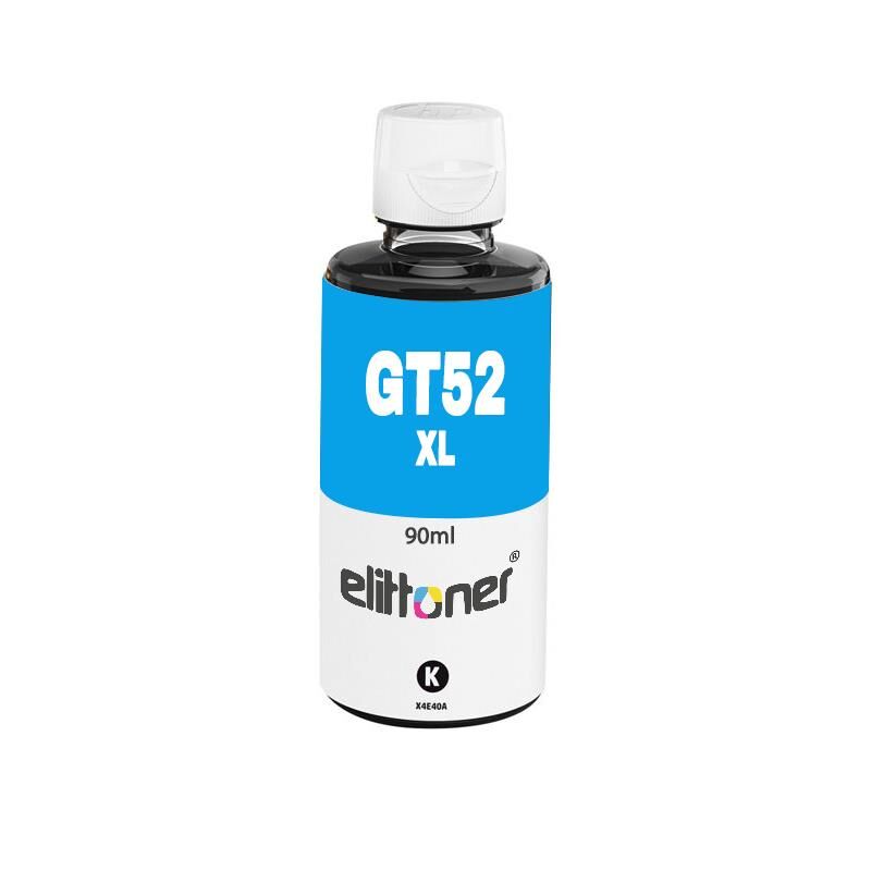Elittoner HP Mürekkep GT52XLC, M0H54AE, Cyan 70ml