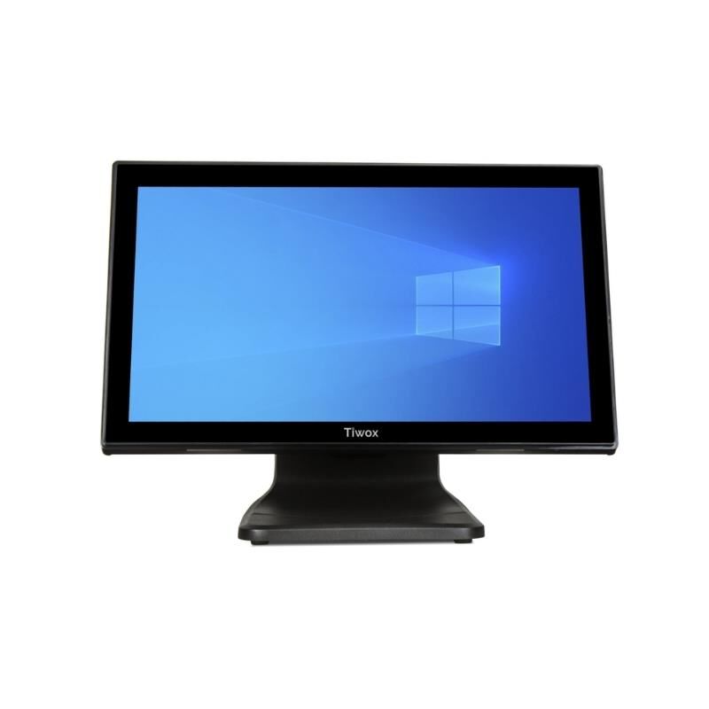 Tiwox POS PC Terminal, TP-7650D, 18,5'' Dokunmatik+13.2'' Müşteri Ekranı, i7, 8GB DDR4, 128GB NVMe SSD, Siyah