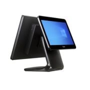 Tiwox POS PC Terminal, TP-7650D, 18,5'' Dokunmatik+13.2'' Müşteri Ekranı, i7, 8GB DDR4, 128GB NVMe SSD, Siyah