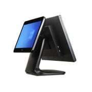 Tiwox POS PC Terminal, TP-7650D, 18,5'' Dokunmatik+13.2'' Müşteri Ekranı, i7, 8GB DDR4, 128GB NVMe SSD, Siyah