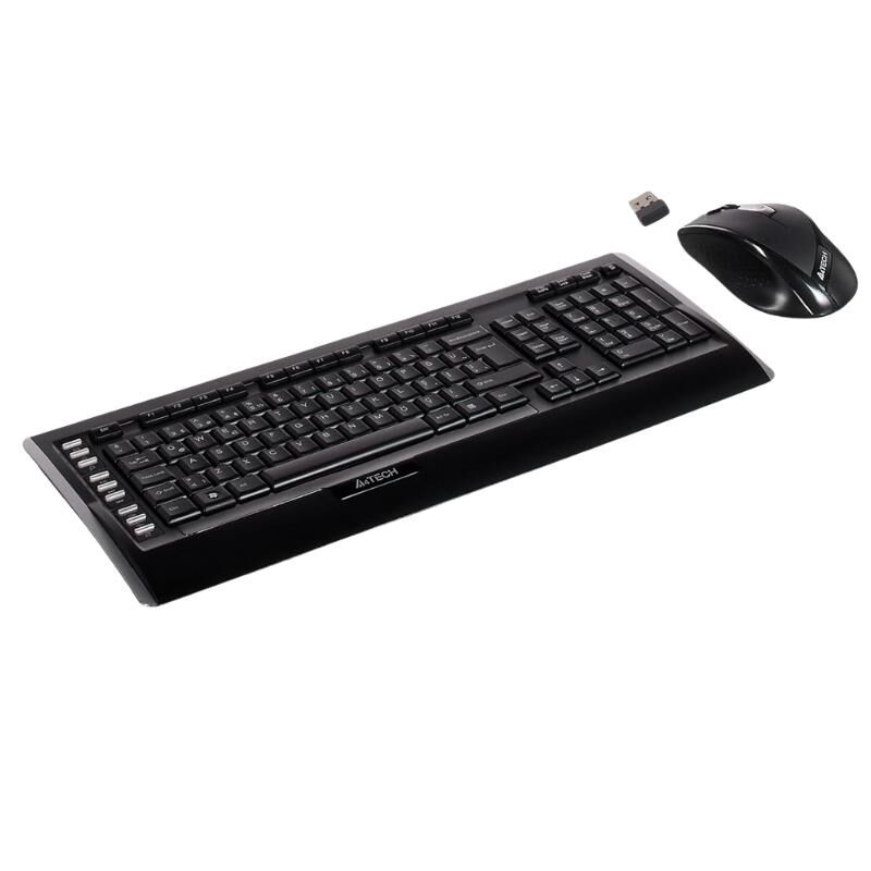 A4 Tech 9300F Siyah Q Tr Kablosuz Klavye Mouse Seti