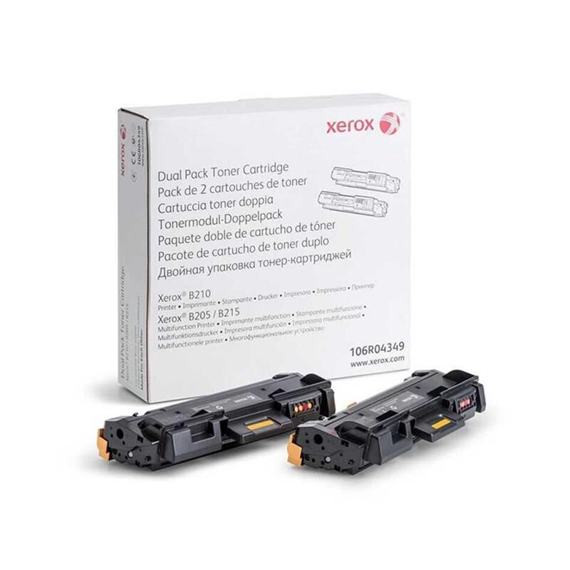 Xerox Toner Orj. B205, B210, B215 Dual Pack (2x3K)