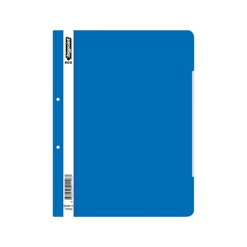 Bigpoint BP296-35 Eco Telli Dosya Mavi 50'li Paket
