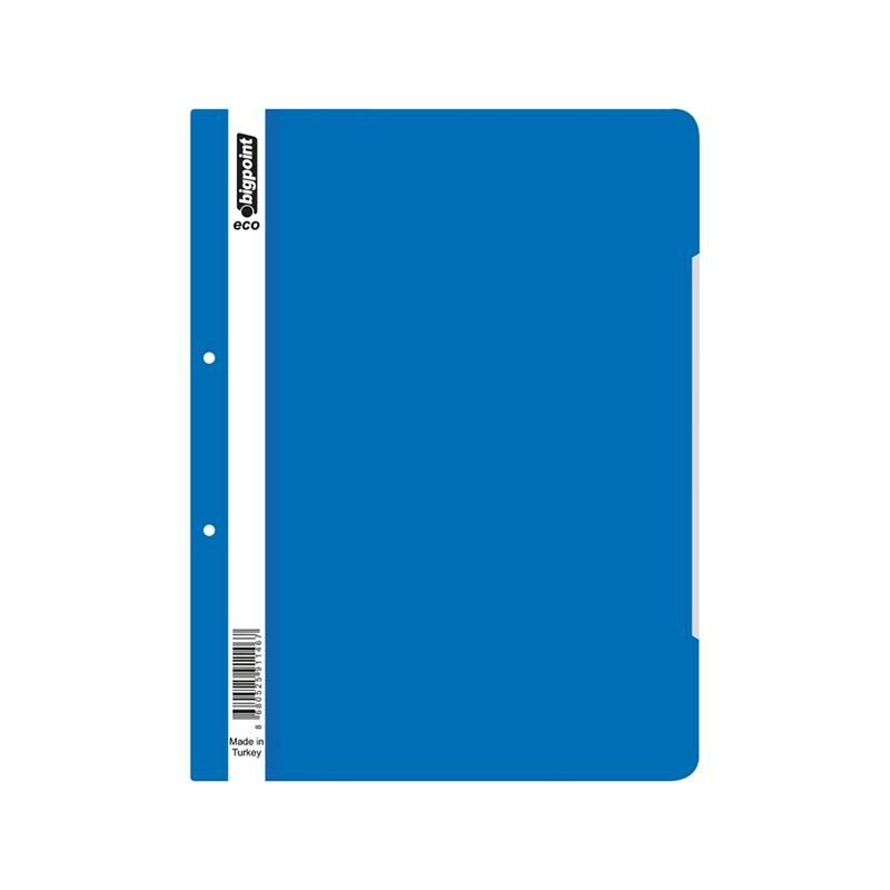 Bigpoint BP296-35 Eco Telli Dosya Mavi 50'li Paket