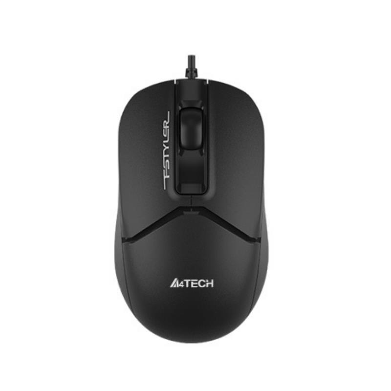 A4 Tech Fm12 Kablolu USB Mouse, 1000Dpi, Siyah
