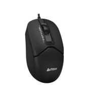 A4 Tech Fm12 Kablolu USB Mouse, 1000Dpi, Siyah