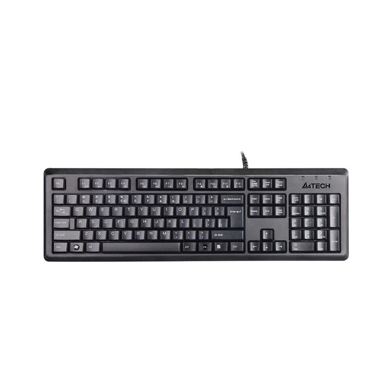 A4 Tech KR-92 Klavye Usb Siyah, Q, Tr