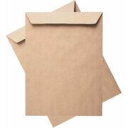 Elitstore Kraft Torba Zarf 24cm x 32 cm (24x32) 90 Gr 50'li Paket