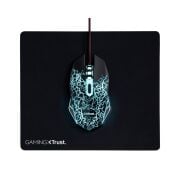 Trust 24752 Basic Gaming Mouse + Mousepad, RGB, Siyah