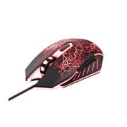 Trust 24752 Basic Gaming Mouse + Mousepad, RGB, Siyah