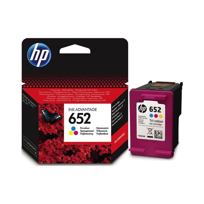 HP 652 Color Renkli Kartuş F6V24AE