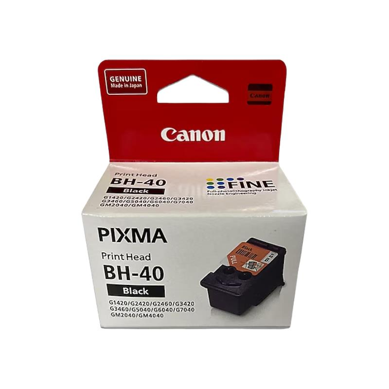 Canon BH-40 Siyah Baskı Kafası Orj. 3421C001, G1420, G2420, G2460, G3420, G3460,, G3470, G5040, G6040, G7040