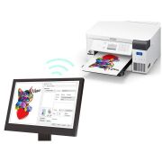 Epson Surecolor SC-F100 Renkli Mürekkep Tanklı Süblimasyon Yazıcı, Wi-Fi, LAN, Beyaz