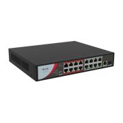 Hilook NS-0318P-130(B) 16 Port 10/100 Poe Switch 1x1000 Mbps RJ45 Port, 1x1000 Mbps SFP