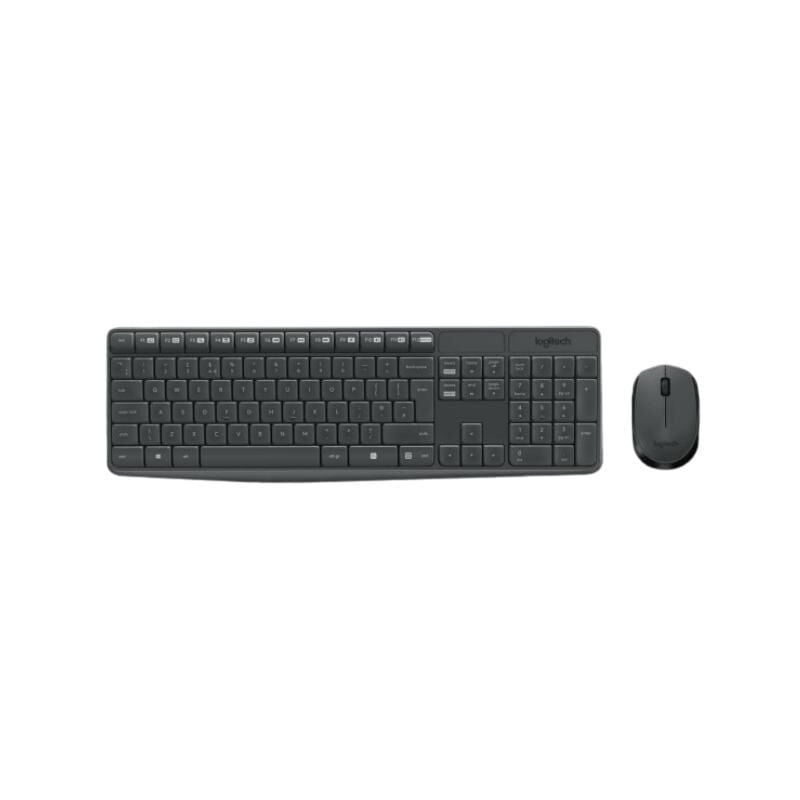 Logitech MK235 Kablosuz Klavye-Mouse Set Gri - 920-007925