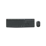 Logitech MK235 Kablosuz Klavye-Mouse Set Gri - 920-007925