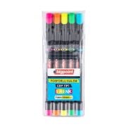 Bigpoint BP911-05 Fosforlu Kalem Cep Tipi 5'li Set