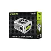 Foem Micro Power Supply 300W, ATX, 8cm Fan
