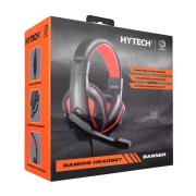 Hytech HY-G9 BANNER Gaming Oyuncu Mikrofonlu Kulaklık, Siyah-kırmızı