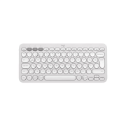 Logitech K380S Kablosuz Klavye Pebble Keys 2 Bluetooth, Beyaz - 920-011860