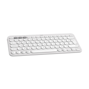 Logitech K380S Kablosuz Klavye Pebble Keys 2 Bluetooth, Beyaz - 920-011860
