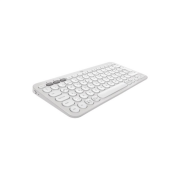 Logitech K380S Kablosuz Klavye Pebble Keys 2 Bluetooth, Beyaz - 920-011860