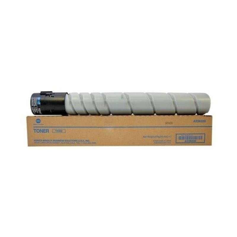 Konica Minolta Toner Orj. TN-322K Bizhub 224, 284, 364 Black (24K)